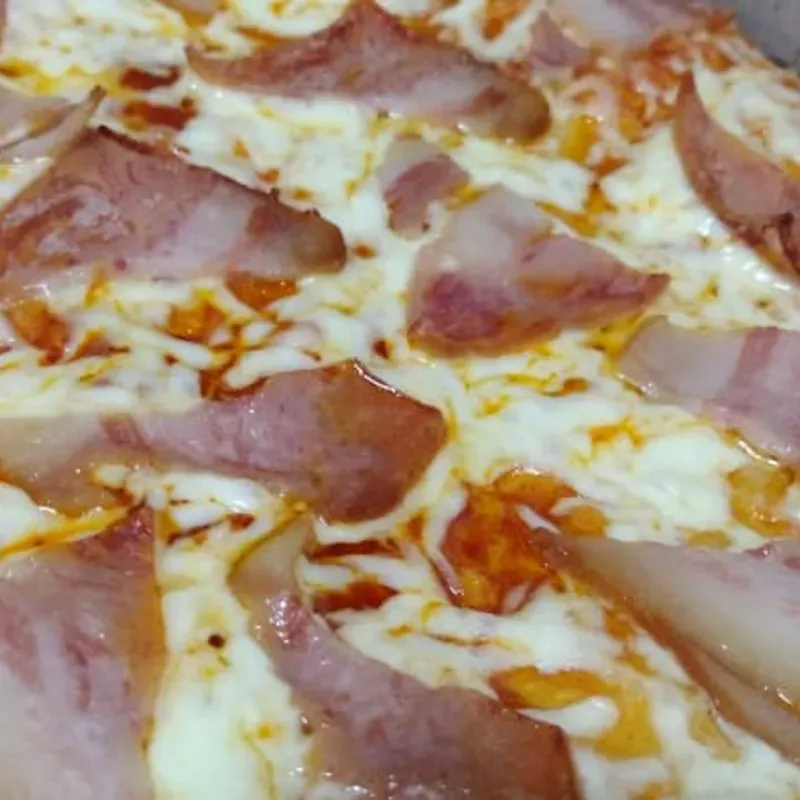 Pizza de bacon 