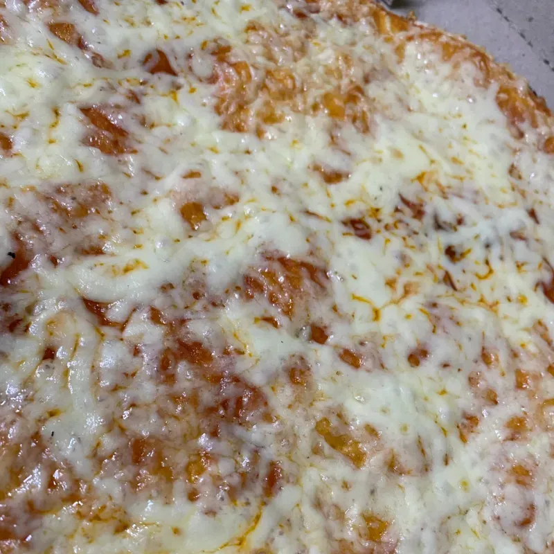 Pizza de queso 