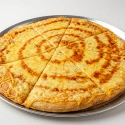 Pizza con queso gouda