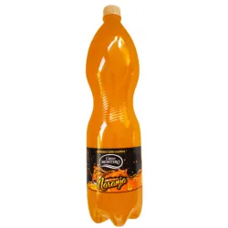 Refresco gaseado naranja