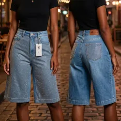 Bermuda con brillo Clara