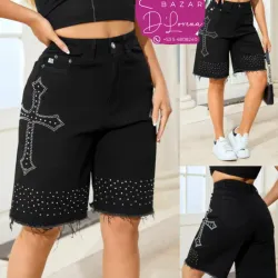 Bermuda con cruz de piedras 