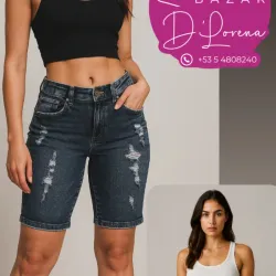 BERMUDAS DE MEZCLILLA 