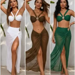 Bikinis con su Pareo