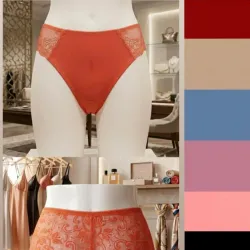 Blumer de encaje atrás