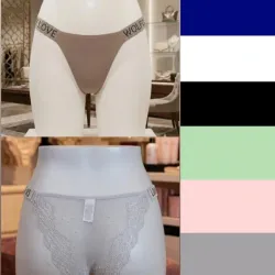 Blumer de silicona y bordado atrás