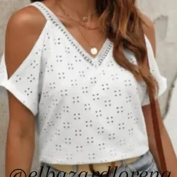 Blusa bordada 