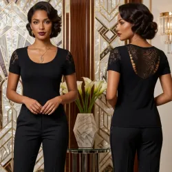 Blusa bordada 