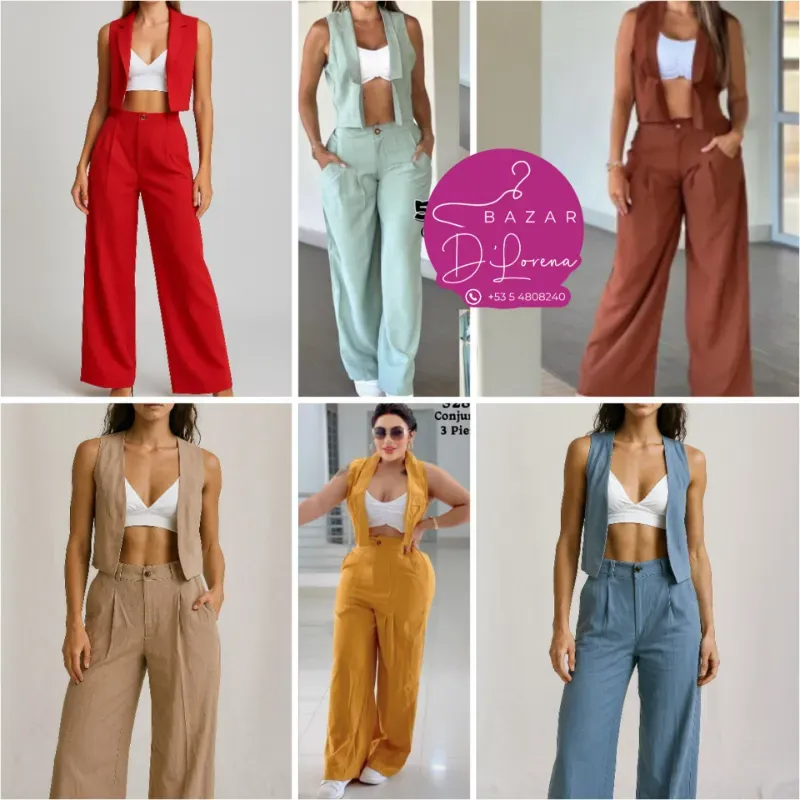 Conjunto de 3 Piezas 