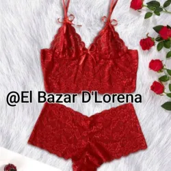 Conjunto de ajustador y blumer 