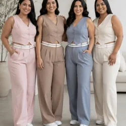 CONJUNTO DE BLUSA Y PANTALÓN