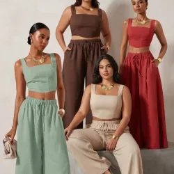 Conjunto de blusa y pantaloneta
