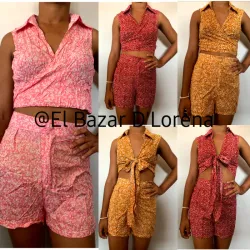 Conjunto de Blusa y Short