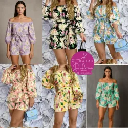 Conjunto de blusa y short 