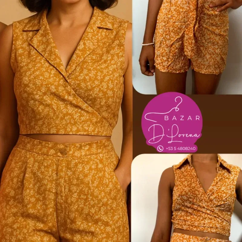 Conjunto de Blusa y Short