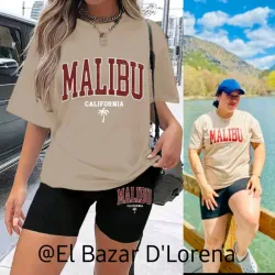 Conjunto de overzize y licra 