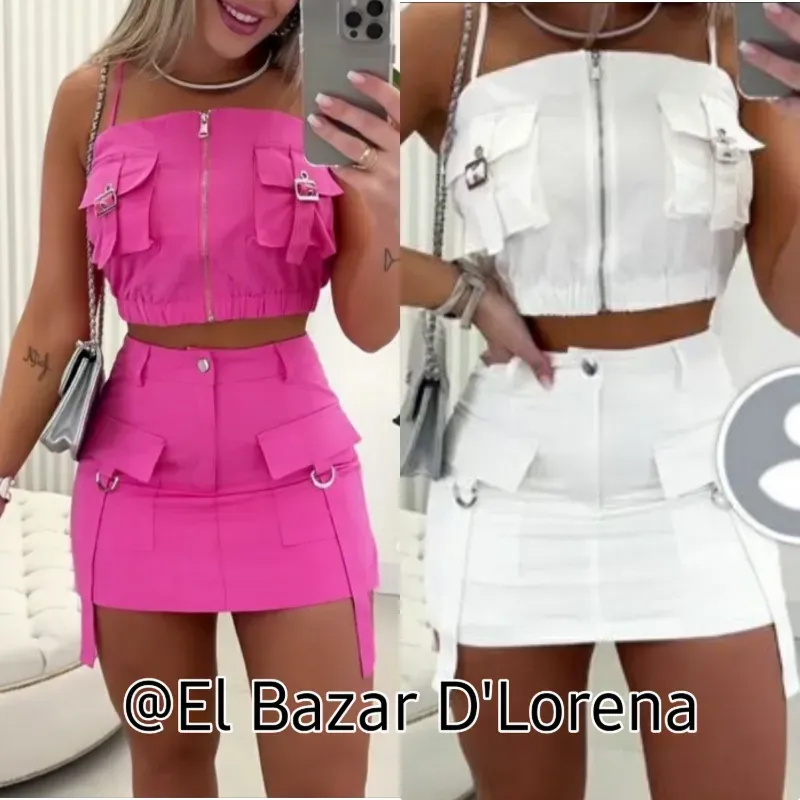 Conjunto de saya 4 puerta