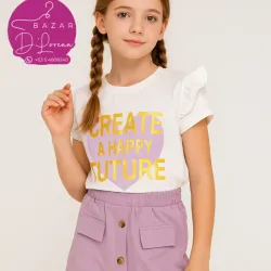 Conjuntos de blusa y saya