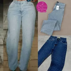 PANTALÓN CON BRILLO  