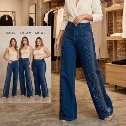 Pantalón de Brillo Lateral