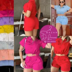 Pulover y short