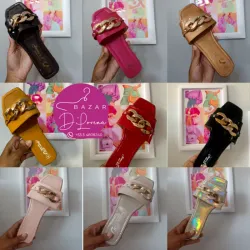 Sandalias con cadena