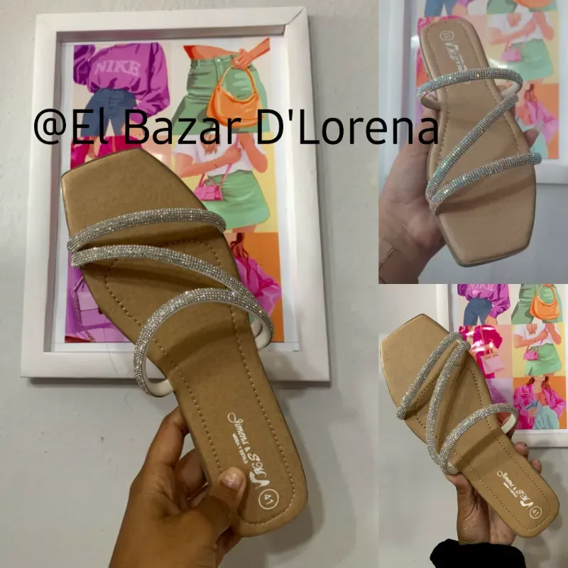 Sandalias de brillo