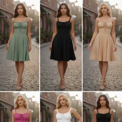 Vestido "Selena" Coquette 