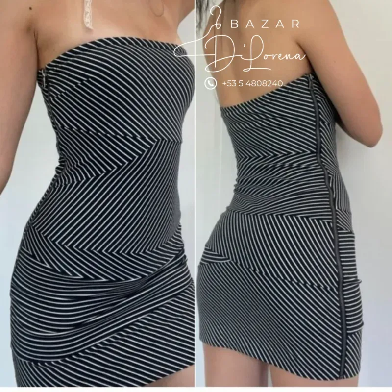 Vestido straple