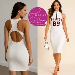 Vestido Tipo Camiseta