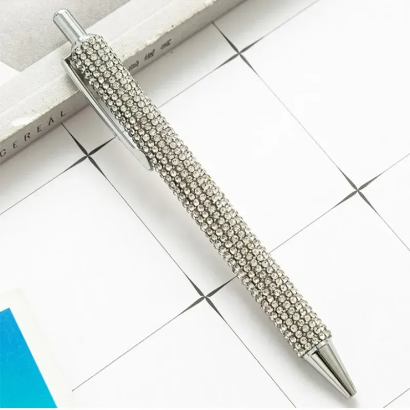 Bolígrafo con diamantes