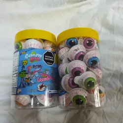 Ojos rellenos Halloween 