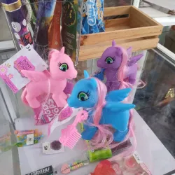 Ponys con cepillo 