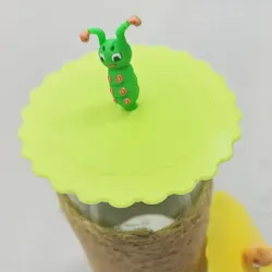 Tapa de taza de silicona