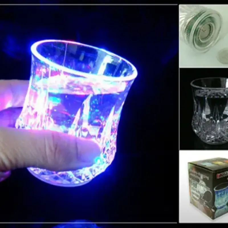 Vaso con luces led