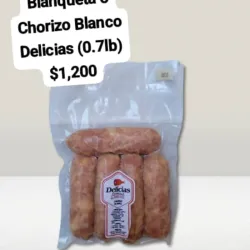 Blanqueta o Chorizo Blanco Delicias