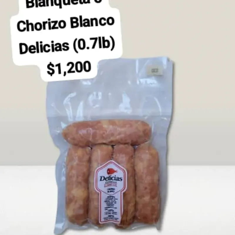 Blanqueta o Chorizo Blanco Delicias