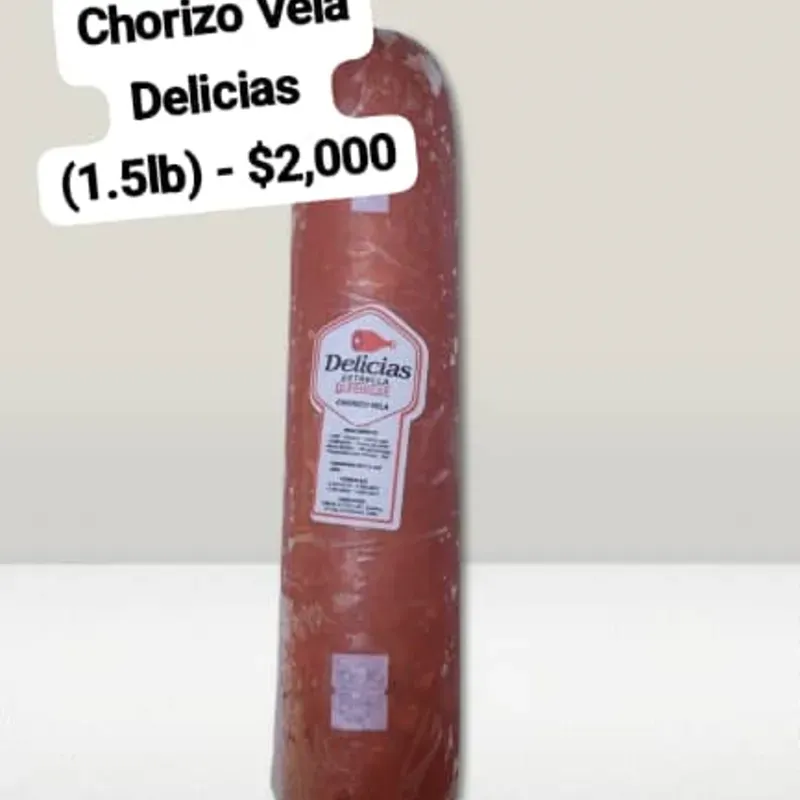 Chorizo Vela Delicias