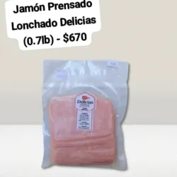 Jamón Prensado Lonchado Delicias