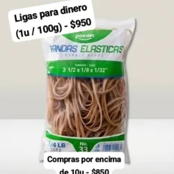 Ligas para dinero (100g)