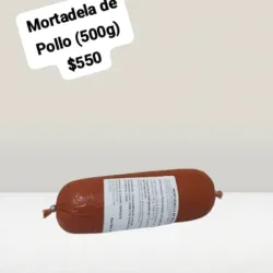 Mortadela de pollo 500g