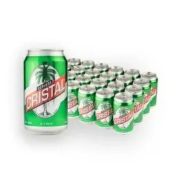 Cerveza Cristal Verde de Lata