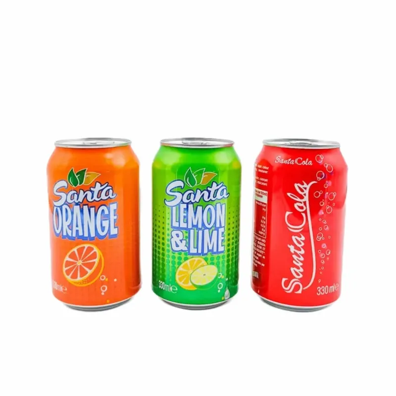 Refresco de Lata Santa 