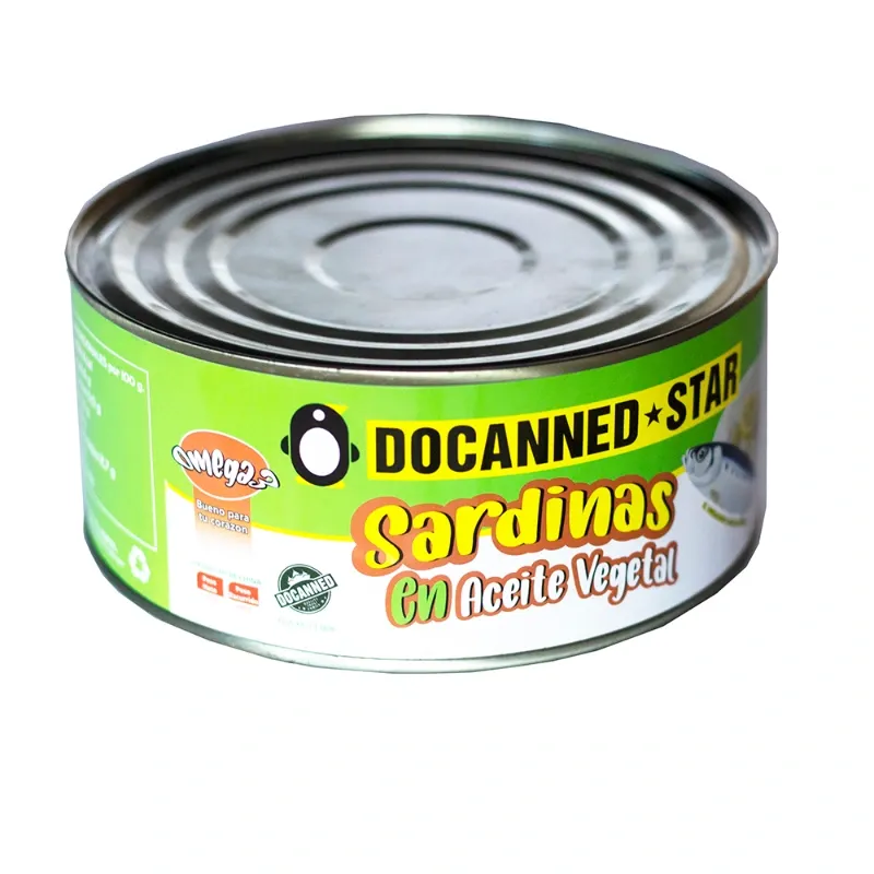 Sardinas en Aceite Vegetal 1Kg