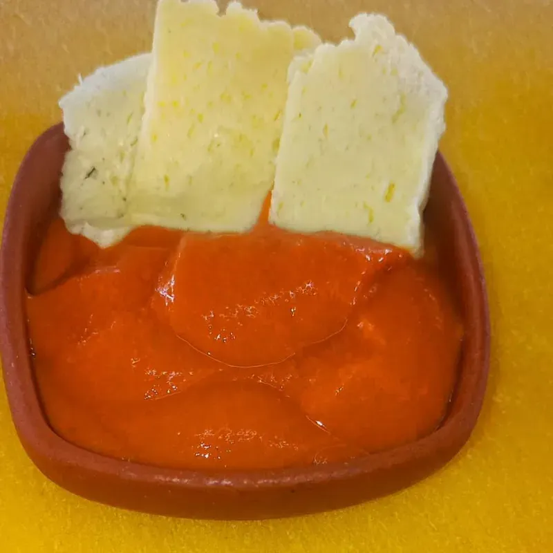 Mermelada de guayaba con queso