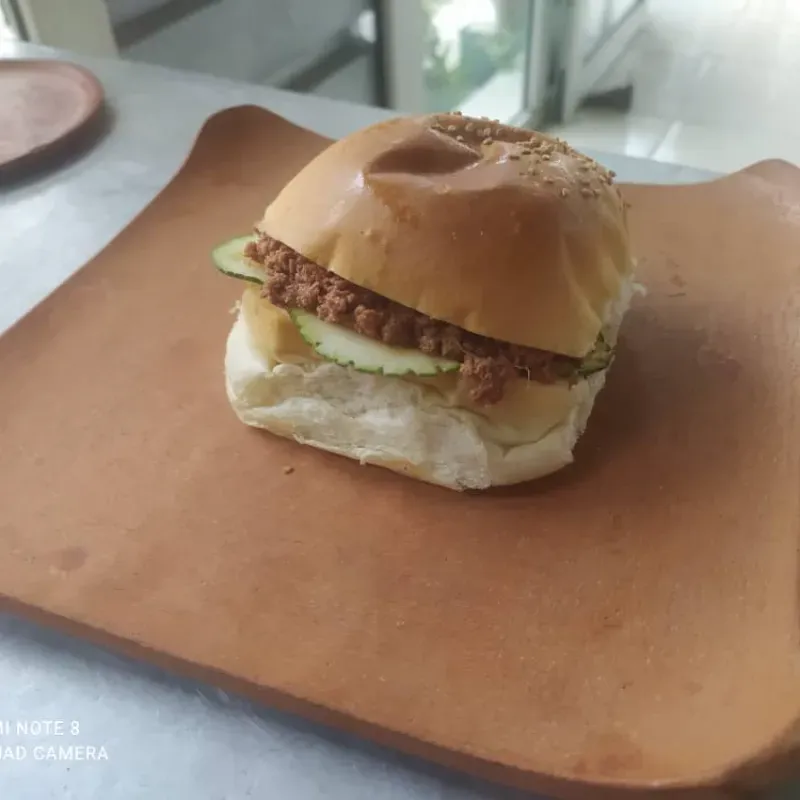 Pan con picadillo
