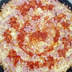 Pizza familiar especial de jamón 