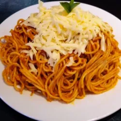 Espaguetis Queso Gouda