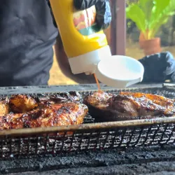Pollo a la braza