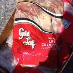 Cajas de pollo 40 libras muslo contramuslos